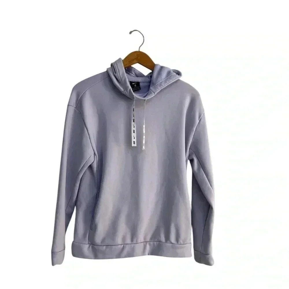 Nike Just Do It Women’s Light Purple Pullover Hoodie Sweatshirt Size XS